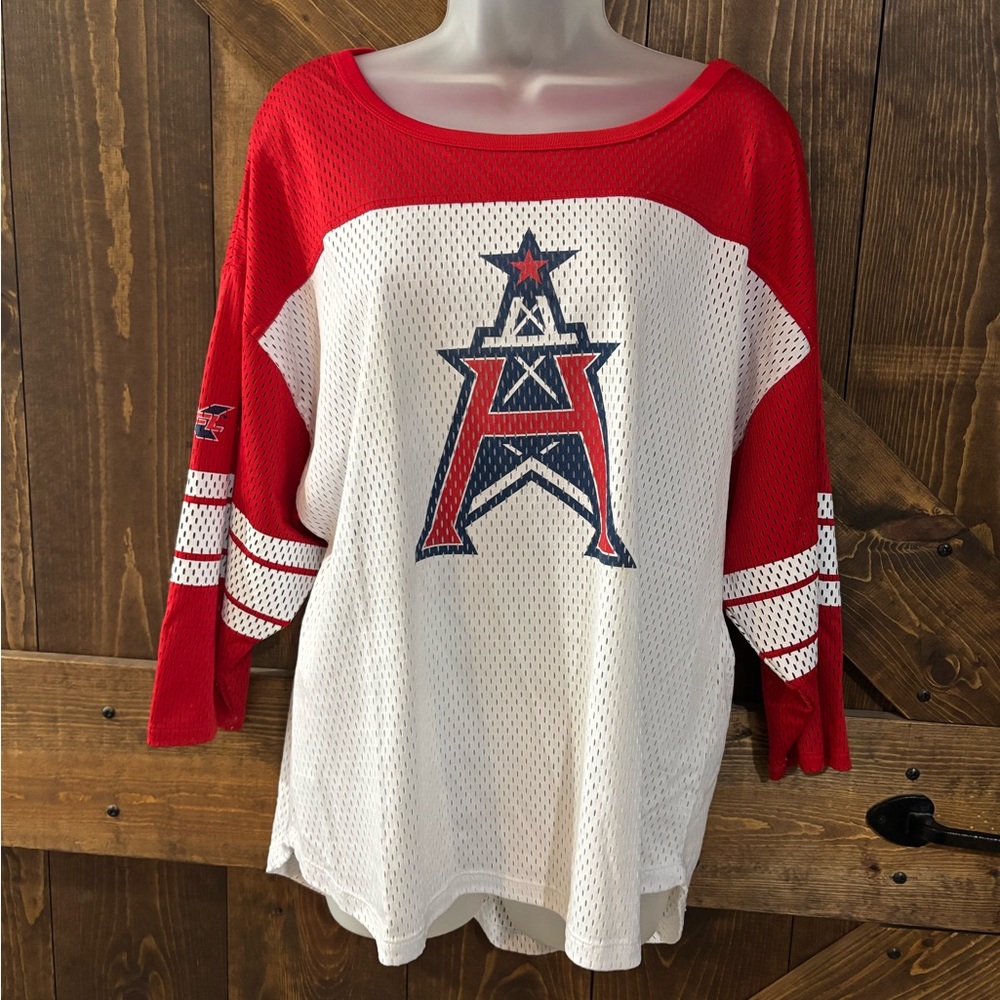 Vintage XFL Mesh Houston Roughneck Jersey XL
